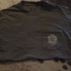 Black Short Sleeve Crew Neck Tee